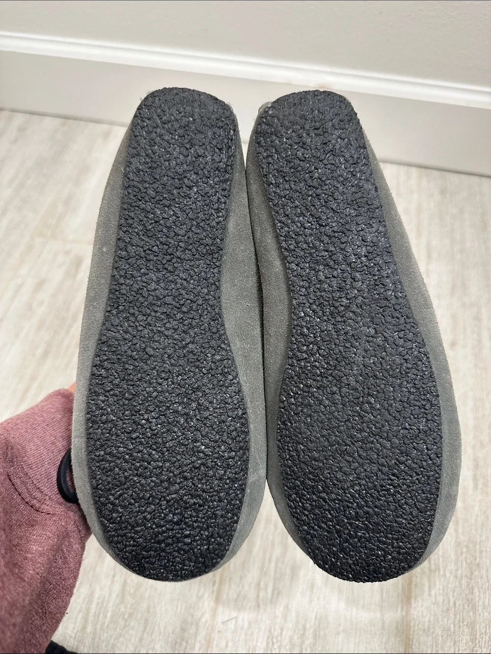 Minnetonka suede moccasin